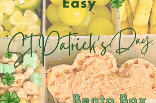 7 Easy Fast St. Patrick's Day Bento Box Lunch Ideas for kids healthy and fun