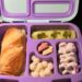 Bento box lunch ideas for kids flower crust less sandwich cutout spring healthy theme fun fast easy meal prep Easter Spring Unicorn Egg hunt Lunch