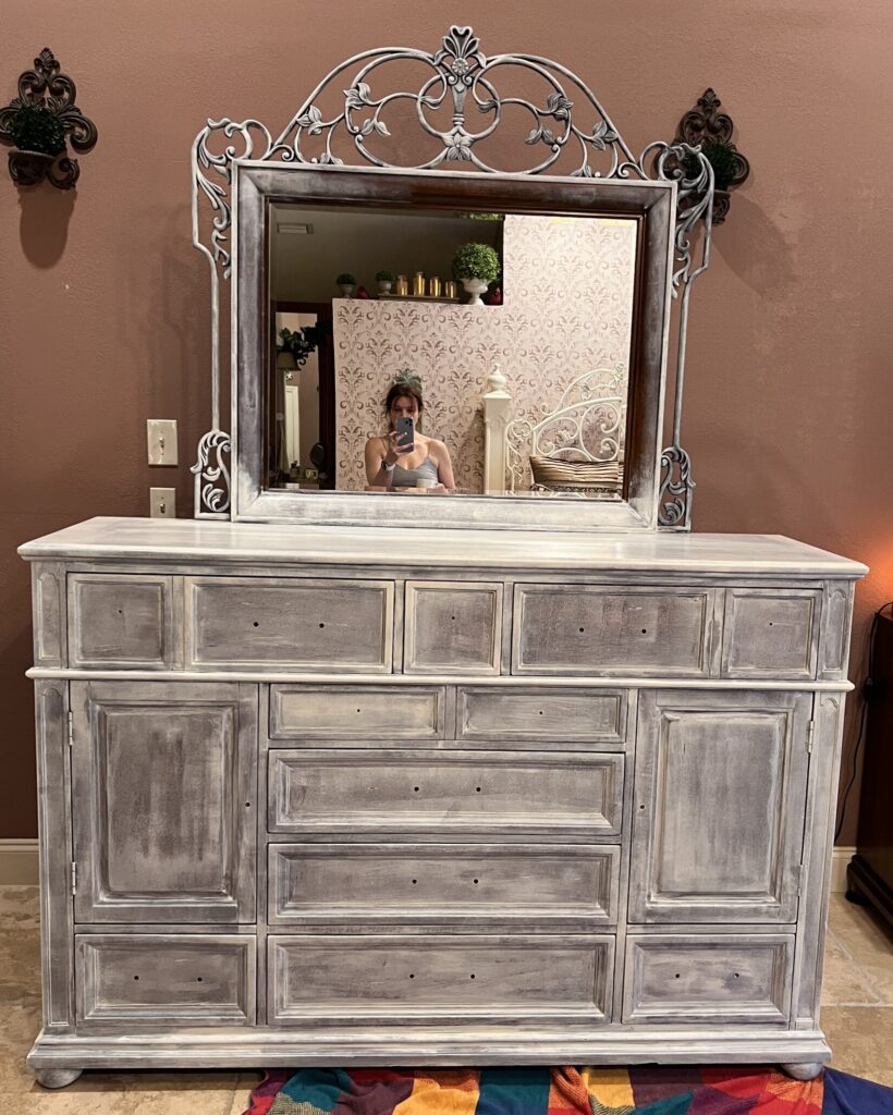 Dresser Makeover Before and After Ep6 French Country Bedroom