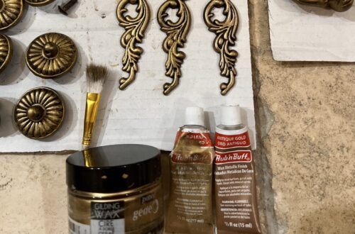 Gold Gilding Wax | alittlebitofpaint