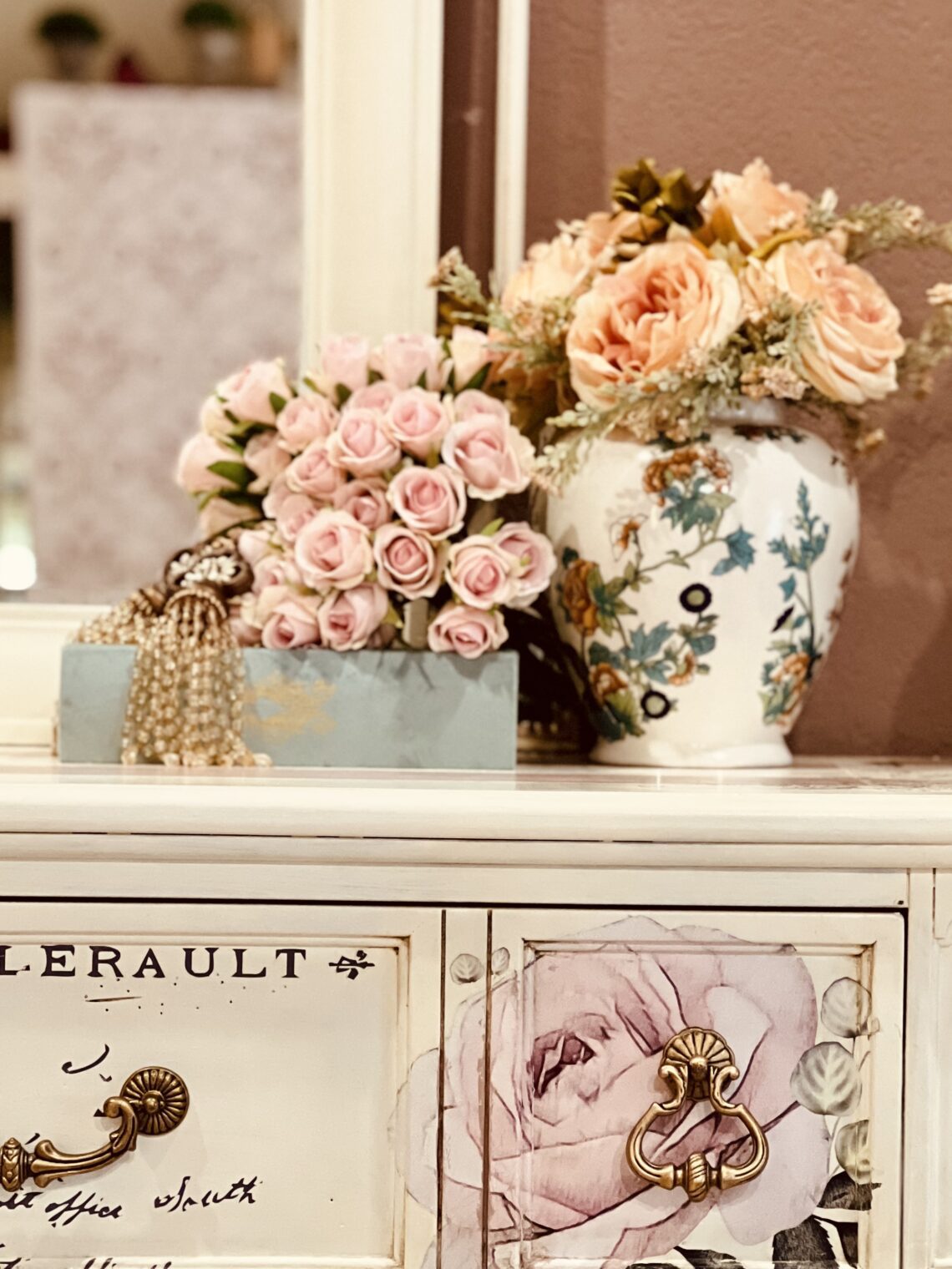 Turning Tupperware to French Country Shabby Chic Decor