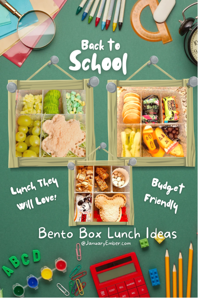Bento Box Lunch crustless sandwich shapes clover and star