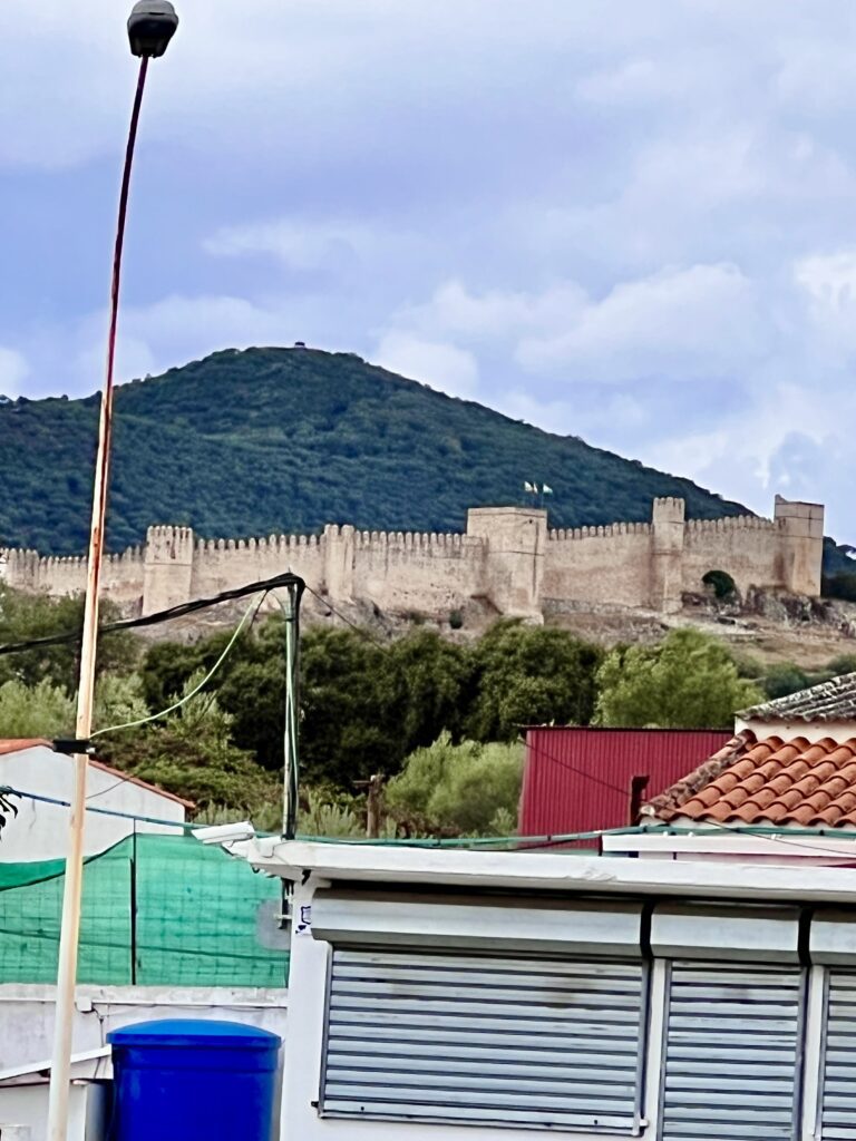 fortress city view Sta Olalla Spain road trip to Seville