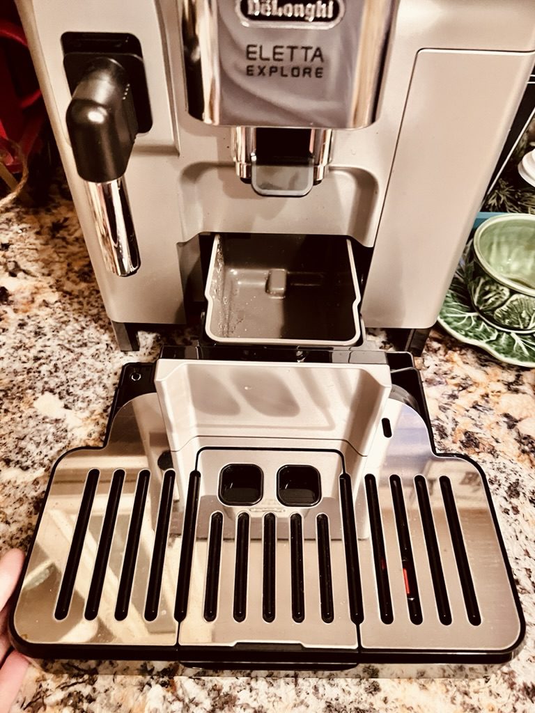 De'Longhi Eletta Explore Automatic Espresso Coffee Maker with to go cup